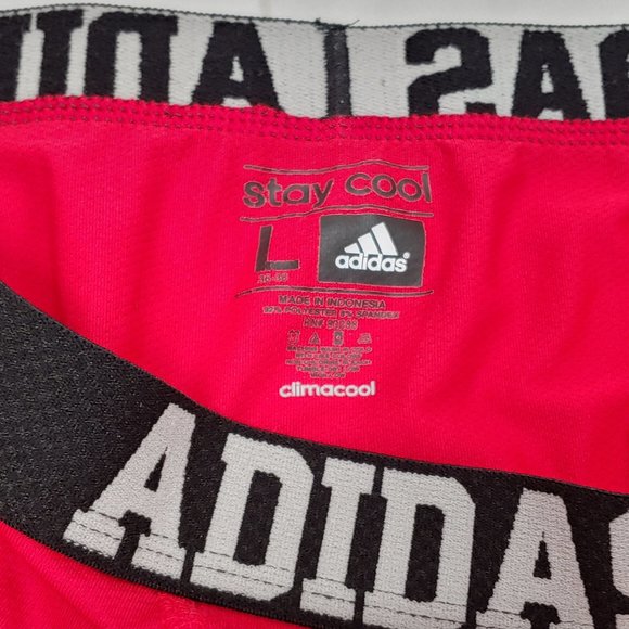Excellent Used Condition Men's ADIDAS Stay Cool Performance Boxer Briefs Red - L - Picture 8 of 9